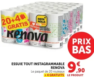 Essuie Tout Instagrammable Renova