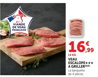 Veau Escalope à griller
