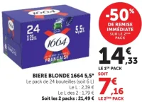 Biere Blonde 1664 5,5°