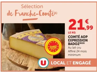 Comté AOP Expression Badoz