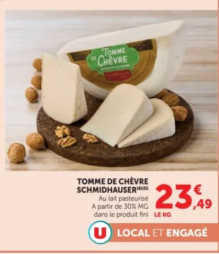 Tomme de chèvre Schmidhauser