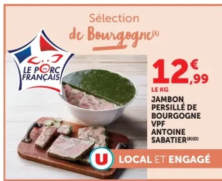 Jambon persillé de Bourgogne VPF Antoine Sabatier
