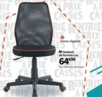 Fauteuil de bureau Luc