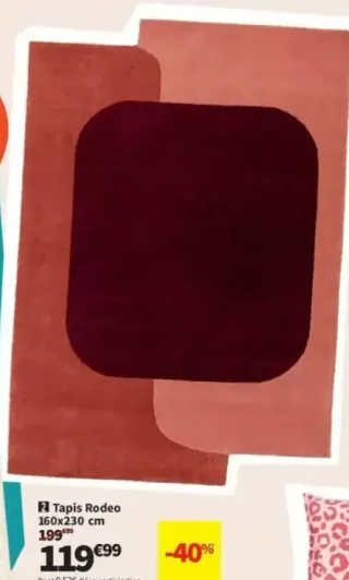 Tapis Rodeo 160x230 cm