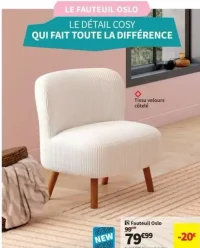 Fauteuil Oslo