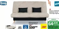 Banquette-lit Clic-Clac Plume Simmons