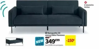 Banquette-lit convertible Florence