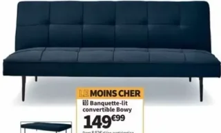 Banquette-lit convertible Bowy