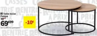 Table basse Pampa