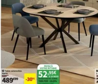 Table extensible Naira