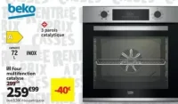 Beko Four multifonction catalyse BBIE12300XC