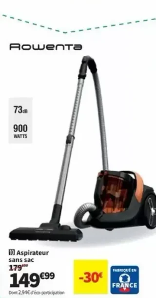Aspirateur sans sac Rowenta RO7B14EA