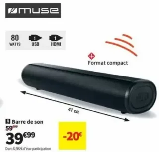 Muse Barre de son
