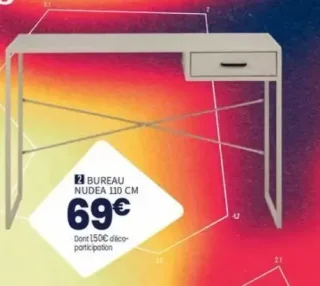 Bureau Nudea 110 cm
