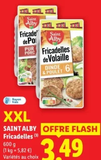 SAINT ALBY Fricadelles