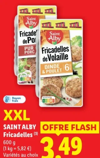 SAINT ALBY Fricadelles