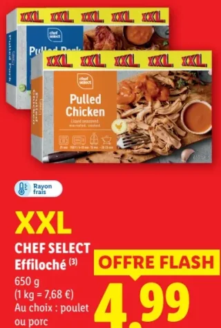 CHEF SELECT Effiloché