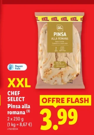 Chef Select Pinsa alla romana XXL