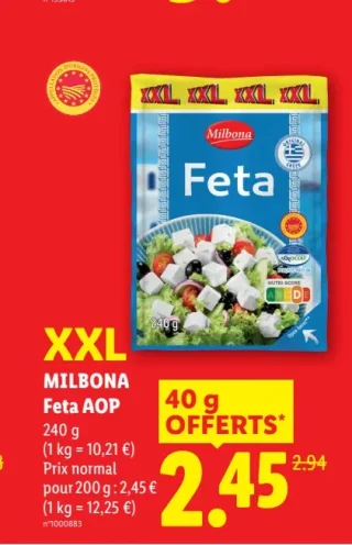 Milbona Feta AOP XXL