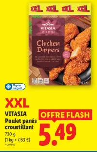 VITASIA Poulet panés croustillant XXL