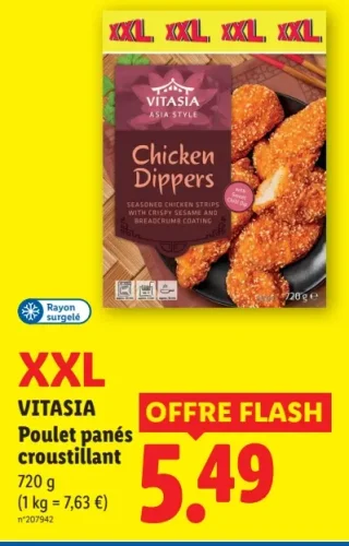 VITASIA Poulet panés croustillant XXL