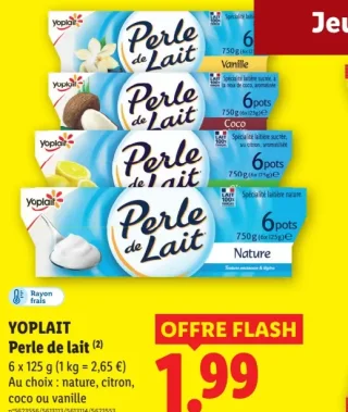 YOPLAIT Perle de lait