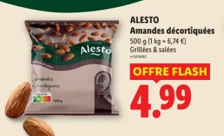 ALESTO Amandes décortiquées
