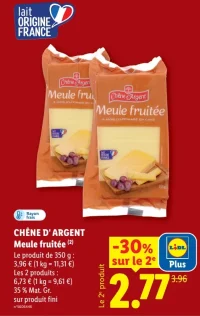 CHÊNE D' ARGENT Meule fruitée