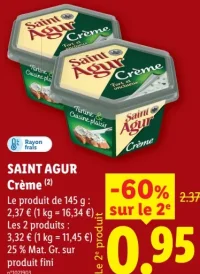 SAINT AGUR Crème