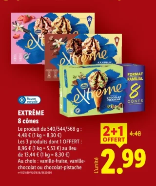 EXTRÊME 8 cônes