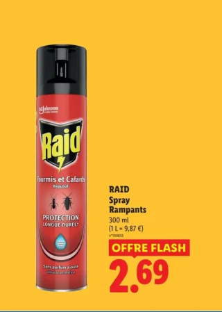 Raid Spray Rampants