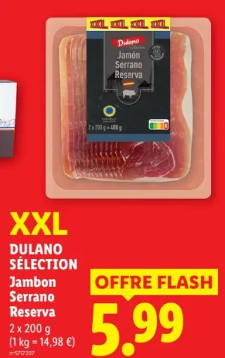 DULANO SÉLECTION Jamón Serrano Reserva