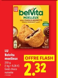 LU Belvita moelleux Goût choco noisette