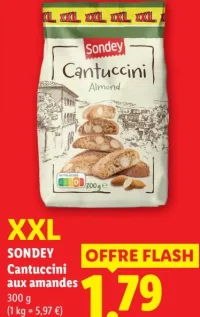 SONDEY Cantuccini aux amandes
