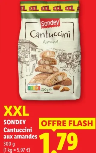 SONDEY Cantuccini aux amandes