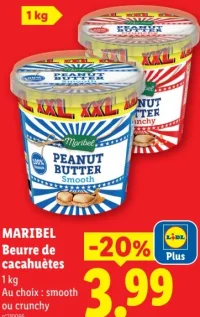 Maribel Beurre de cacahuètes