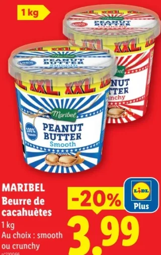Maribel Beurre de cacahuètes
