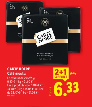 Carte Noire Café moulu