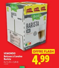Vemondo Boisson à l'avoine Barista
