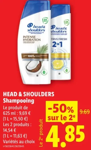 HEAD & SHOULDERS Shampooing