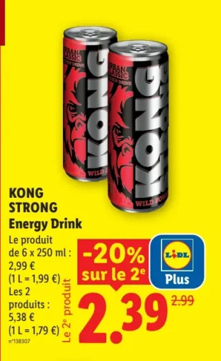 KONG STRONG Energy Drink