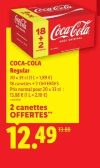 COCA-COLA Regular