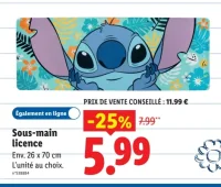 Sous-main licence