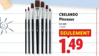 CRELANDO Pinceaux