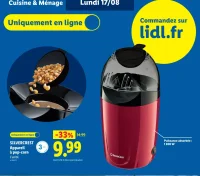 Silvercrest Appareil à pop-corn