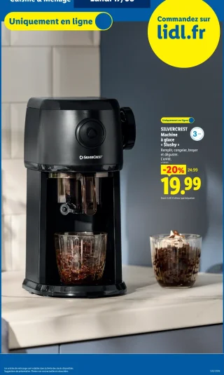 SILVERCREST Machine à glace « Slushy »
