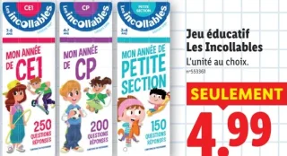 Jeu éducatif Les Incollables