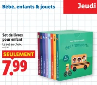 Set de livres pour enfant