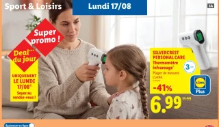 SILVERCREST PERSONAL CARE Thermomètre infrarouge