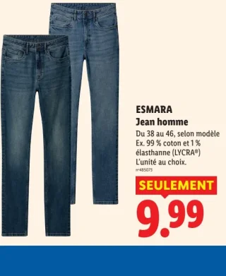 ESMARA Jean homme